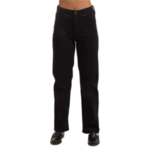 Image of Women's Roark HWY 395 Pants 2024 in Black size 28" | Cotton/Elastane