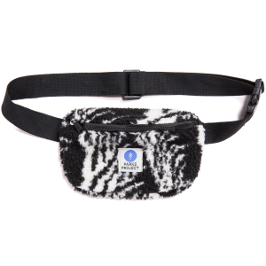 Image of Parks Project Acadia Waves Sherpa Fanny Pack 2023 in Black | Polyester