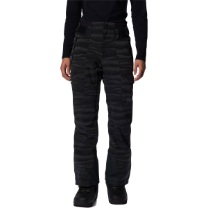 Women's Mountain Hardwear Powder Quest Tall Pants 2023 in Black size Small | Elastane/Polyester