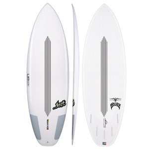 Lib Tech x Lost Puddle Jumper HP Futures Surfboard 2024 in White size 6'0"