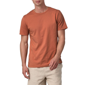 Image of Patagonia Regenerative Organic Certified Cotton Lightweight T-Shirt Unisex 2024 in Orange size Large