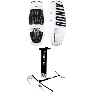 Ronix Koal Surface 727 Foil Board 2024 - 4'1 Package (4'1) + 28 Foils in White size 4'1"/28" | Aluminum