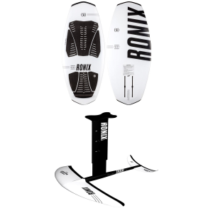 Image of Ronix Koal Surface 727 Foil Board 2024 - 4'1 Package (4'1) + Foils in White | Aluminum