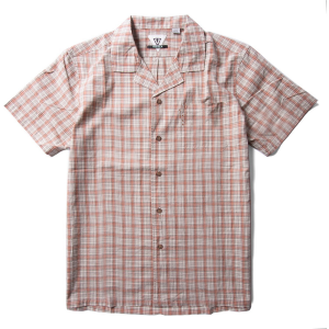 Vissla Undefined Lines Eco Short-Sleeve Shirt Men's 2023 Red size Small | Cotton