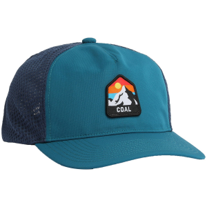 Image of Coal ONE Peak Hat 2023 in Blue | Polyester