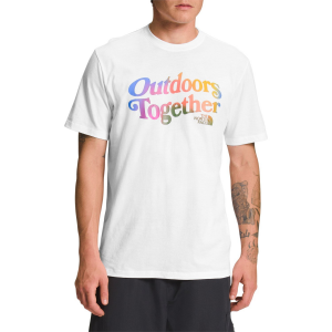 The North Face Pride Short-Sleeve T-Shirt Men's 2023 in White size Small | Cotton