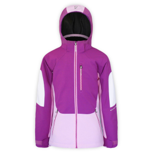 Image of Kid's Boulder Gear Charlotte Jacket Girls' 2023 in Purple size X-Large | Polyester