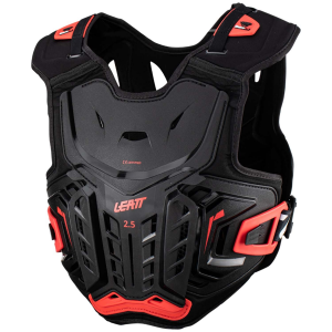 Kid's Leatt 2.5 Jr Chest Protector 2023 in Red size Small/Medium