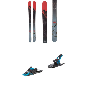 Nordica Enforcer 94 Unlimited Skis 2024 - 172 Package (172 cm) + 100 AT Bindings in Black size 172/100 | Plastic