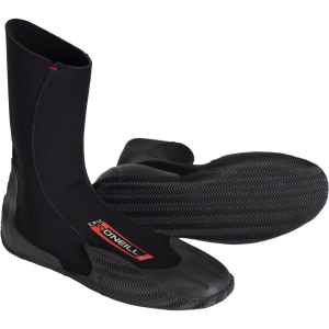 Image of O'Neill 3mm Epic Wetsuit Boots 2024 in Black size 9 | Neoprene