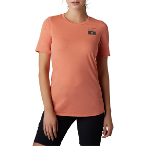 Women's Fox Racing Ranger DriRelease Short-Sleeve Jersey 2023 in Salmon size Small | Cotton/Polyester