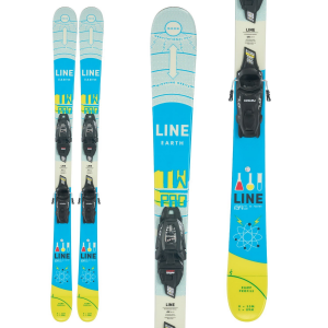 Kid's Line Skis Wallisch Shorty Skis + FTD 7.0 BindingsBoys' 2024 size 139