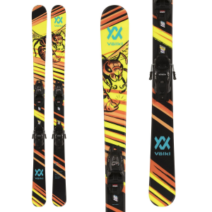 Kid's Volkl Revolt Jr Wasp Skis + vMotion 7.0 GW BindingsKids' 2024 size 128