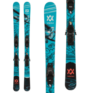 Kid's Volkl Revolt Jr Hopper Skis + vMotion 4.5 GW BindingsKids' 2024 size 118