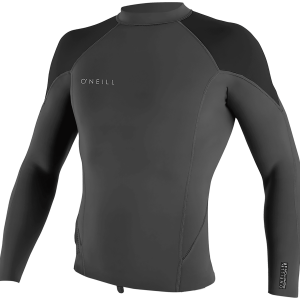Image of O'Neill 1.5mm Reactor-2 Long Sleeve Top 2024 in Gray size Small | Neoprene