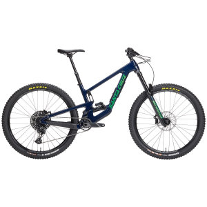 Santa Cruz Bicycles Megatower 2 C R (RockShox ZEB R) Complete Mountain Bike 2023 in Blue size Small