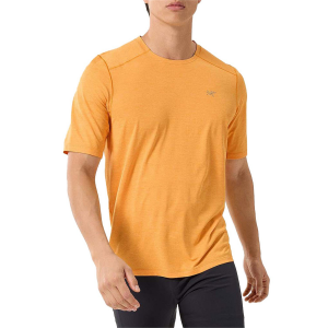 Image of Arc'teryx Cormac Crew Short-Sleeve T-Shirt Men's 2024 Orange size Large | Polyester