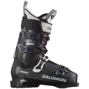 Image of Salomon S/Pro Alpha 120 EL Ski Boots 2024 in Black size 26.5 | Aluminum/Polyester