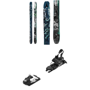 Atomic Bent 100 Skis 2024 - 172 Package (172 cm) + 100 Adult Alpine Bindings in White size 172/100