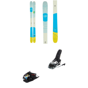 Image of Line Skis Tom Wallisch Pro Skis 2024 - 164 Package (164 cm) + 95 Adult Alpine Bindings in Black size 164/95