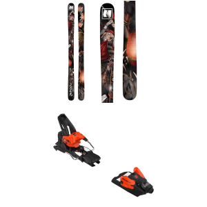 Image of Armada BDog Skis 2024 - 172 Package (172 cm) + 100 Adult Alpine Bindings in Black size 172/100