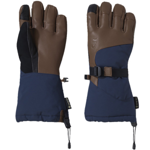 Women's Outdoor Research Carbide Sensor Gloves 2023 in Blue size Small | Nylon/Spandex/Leather