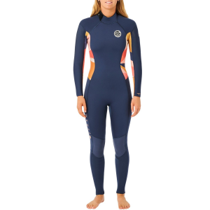 Women's Rip Curl 3/2 Dawn Patrol Back Zip Wetsuit 2022 in Peach size 4 | Neoprene