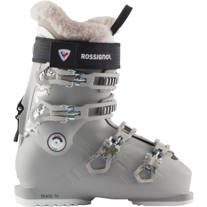 Women's Rossignol Track 70 Ski Boots 2024 in Grey size 23.5 | Aluminum/Polyester