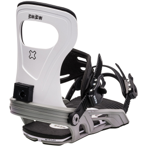 Women's Bent Metal Metta Snowboard Bindings 2024 | Aluminum in White size Medium | Aluminum/Polyester