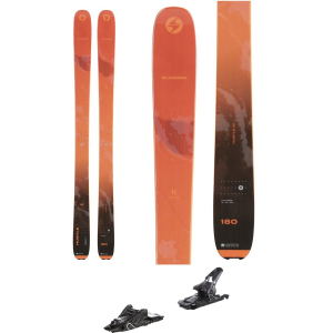 Blizzard Hustle 10 + Salomon S/Lab Shift MNC 13 Alpine Touring Ski Bindings 2024 in Black size 180
