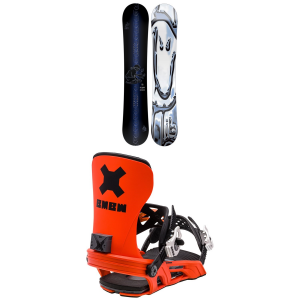 Image of Lib Tech Off Ramp Snowboard 2024 - 157 Package (157 cm) + M Mens | Aluminum in Orange size 157/M | Aluminum/Polyester