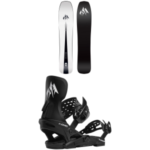 Image of Kid's Jones Mini Mind Expander SnowboardKids' 2024 - 130 Package (130 cm) + S Kids /Plastic in Black size 130/S | Polyester/Plastic