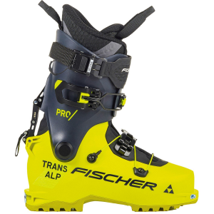 Fischer Transalp Pro Alpine Touring Ski Boots 2024 in Yellow size 28.5