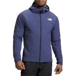 Image of The North Face Summit Casaval Hybrid Hoodie Men's 2024 in Blue size Medium | Nylon/Elastane/Polyester