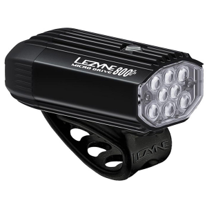 Image of Lezyne Micro Drive 800+ Front Bike Light 2025 in Black | Rubber