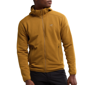 Image of Arc'teryx Kyanite Hoodie Men's 2024 in Brown size 2X-Large | Nylon/Elastane/Polyester