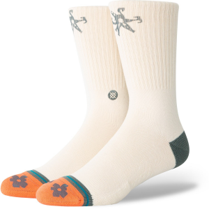 Image of Stance Frayed Socks 2023 in White size Medium | Cotton