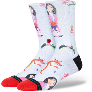 Image of Stance Mulan By Estee Socks 2023 in Red size Small | Nylon