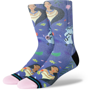 Image of Stance Pocahontas By Estee Socks 2023 in Purple size Medium | Nylon