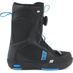 Kid's K2 Mini Turbo Snowboard Boots Kids 2025 in Black size 10K
