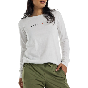 Women's Burton Storyboard 24 Long-Sleeve T-Shirt 2023 in White size Small | Cotton