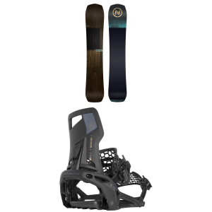 Image of Nidecker Escape Plus Snowboard 2025 - 162W Package (162W cm) + X-Large Mens in Blue size 162W/Xl | Nylon