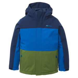 Kid's Marmot Terrain Component Jacket 2024 Blue in Azure size Medium | Polyester