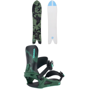K2 Special Effects Snowboard 2024 - 144 Package (144 cm) + S Womens in Green size 144/S | Nylon/Bamboo