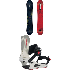 K2 Manifest Snowboard 2024 - 157W Package (157W cm) + L Mens in White size 157W/L | Nylon/Bamboo