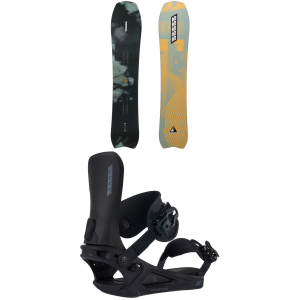 K2 Excavator Snowboard 2024 - 146 Package (146 cm) + L Mens in White size 146/L | Nylon/Bamboo