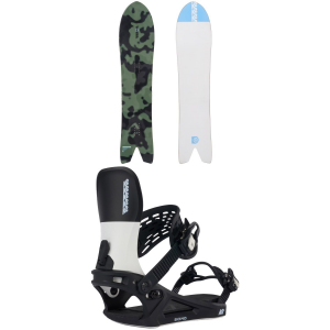 K2 Special Effects Snowboard 2024 - 144 Package (144 cm) + M Mens in Black size 144/M | Nylon/Bamboo