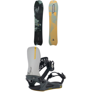 K2 Excavator Snowboard 2024 - 150 Package (150 cm) + M Mens size 150/M | Nylon/Bamboo