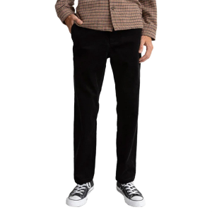 Rhythm Cord Trouser Men's 2023 Pant in Black size 36" | Cotton