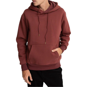 Rhythm Heavy Weight Fleece Hoodie Men's 2023 in Brown size Small | Cotton/Polyester